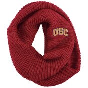 USC Trojans Cardinal Arch Knit Infinity Scarf